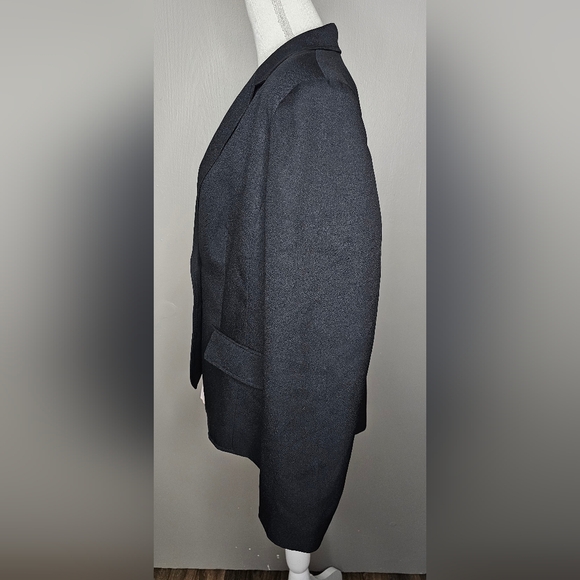 KASPER Business Office Career Blazer 2 Button Close Black Size: 16 - Picture 4 of 8
